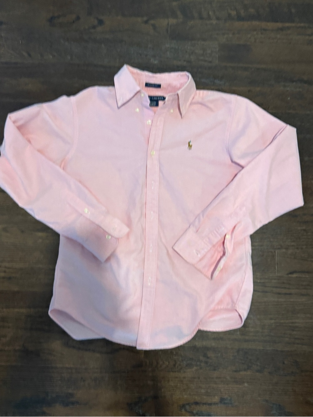 Ralph Lauren Women’s Pink Oxford Button-Down Shirt